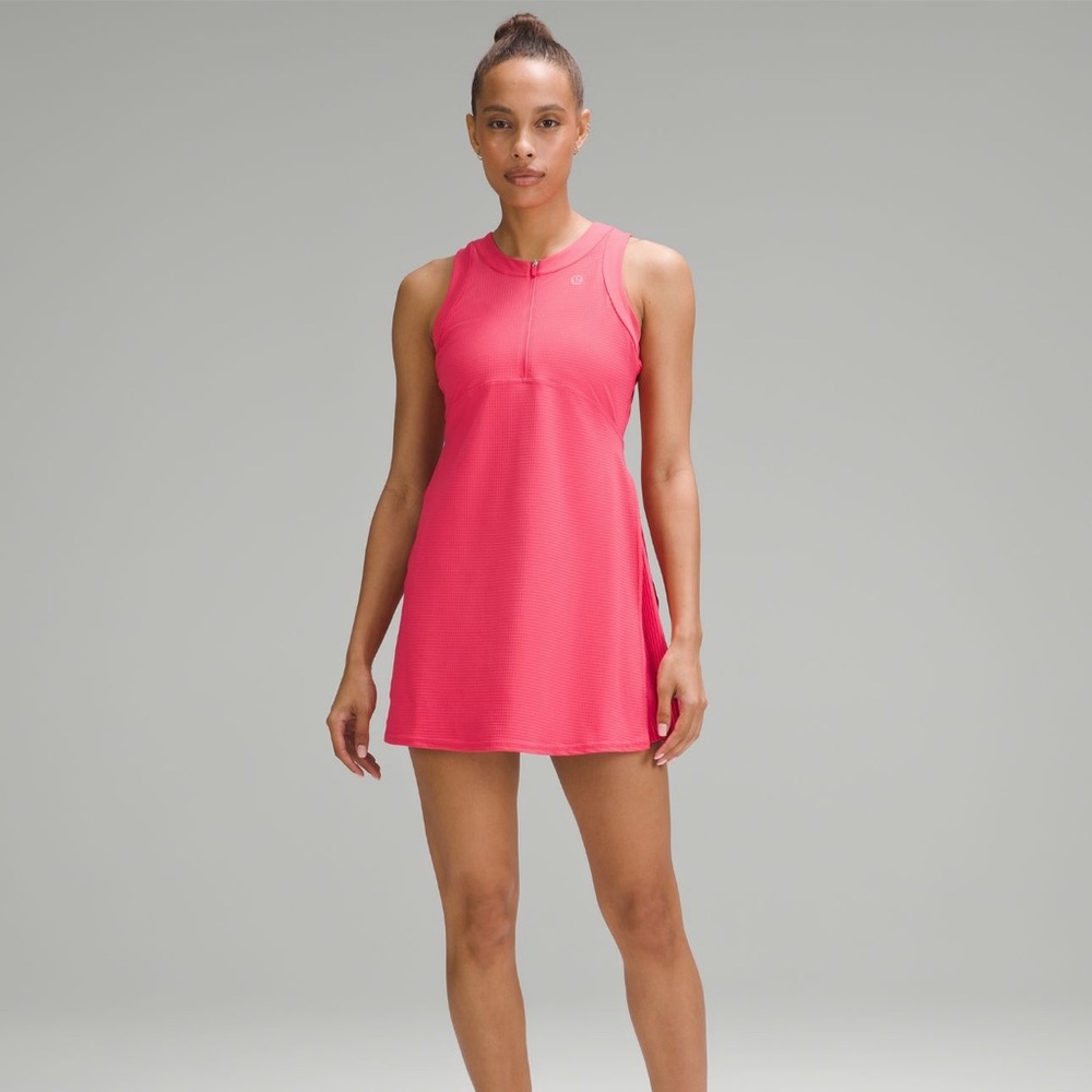 Lululemon grid texture dress